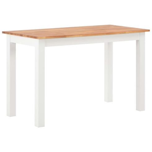 Maison Madeleine -  5 Piece Dining Set Solid Oak Wood